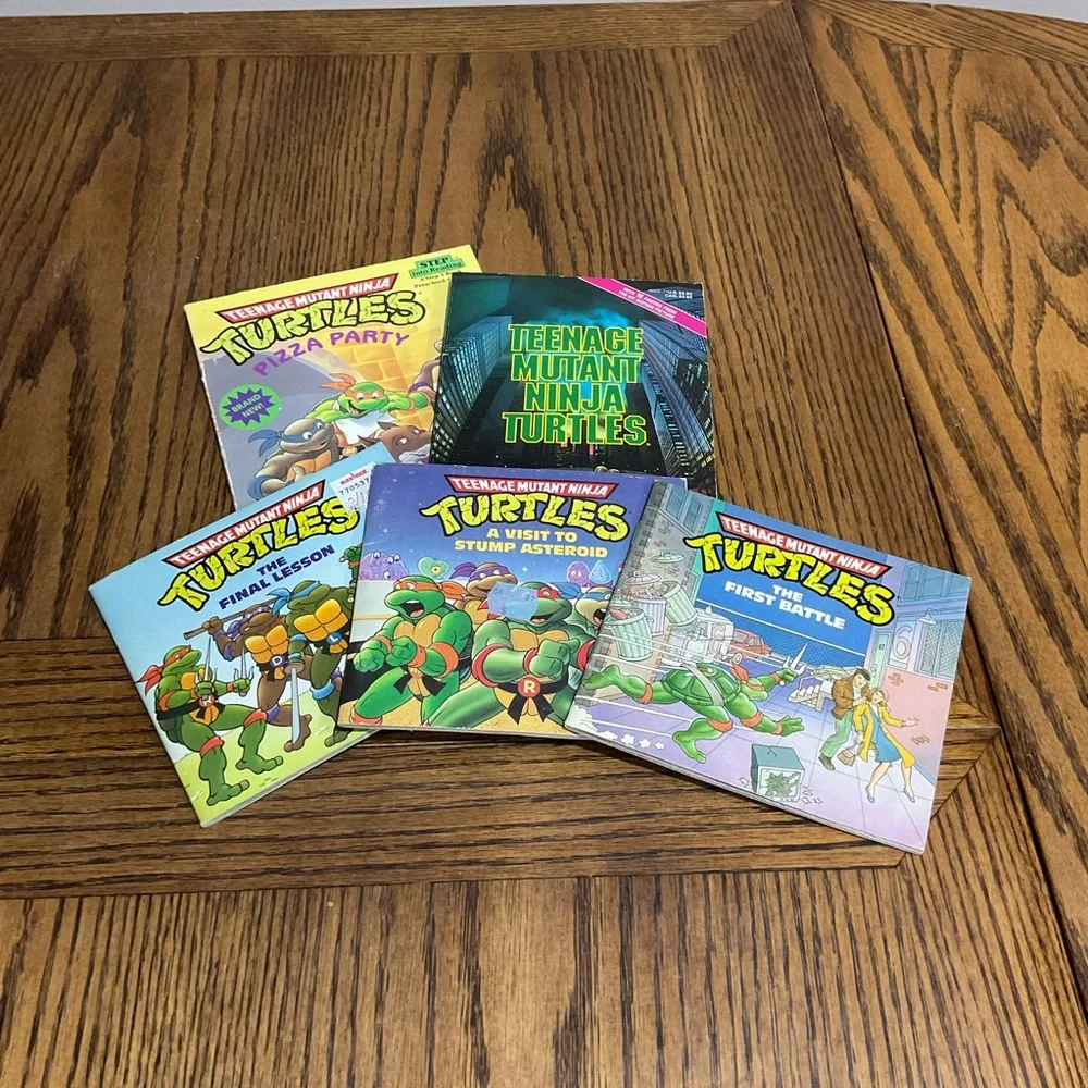 Teenage Mutant Ninja Turtles books 📚